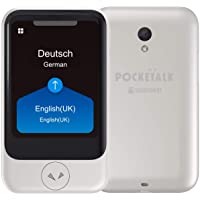 Los mejores  - POCKETALK&quot-S&quot- Traductor de voz-camara Blanco - Dispositivo portátil de traducción bidireccional - Datos moviles…
